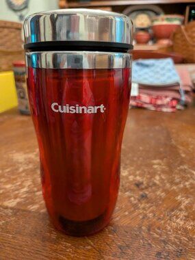 CUISINART Stainless Hot/Cold Drink Travel Cup - 12 oz Perfect Size for Grab & Go